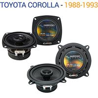 Compatible with Toyota Corolla 1988-1993 Factory Speaker Upgrade Harmony R4 R68 Package New