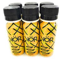 VOR All Natural Energy Shot, Lemonade Flavor, 6 Pack - 2.0 oz Liquid Energy Shots Extra Strength, Boost Performance, Caffeine, Brain Booster, Pre Workout, No Crash, Cognitive Enhancement