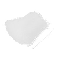 uxcell Snap Lock Hook Loop Cable Cord Tie Price Tag Fastener 5 Inch 1000Pcs