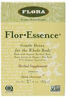 Flor Essence Detox Dry Tea Blend - Gentle Daily Herbal Cleanse - All Natural 90% Organic Ingredients - 2 1/8 oz - by Flora
