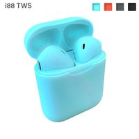 KNOCKIES - [i88 TWS] Wireless Bluetooth Earbuds with Touch Controls (Blue)