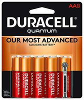 Duracell Quantum AA Alkaline Batteries - Long Lasting, All-Purpose Double A Battery for Household and Business - 8 Count