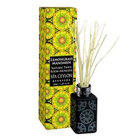 Spa Ceylon Luxury Ayurveda Lemongrass Mandarin Natural Twigs Room Aromizer Home Fragrance Diffuser with Pure Essential Oils, 1.69 Fluid Ounces