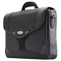 Mobile Edge Black Select Laptop Briefcase 15.6 Inch PC, 17 Inch Mac, SafetyCell Computer Protection Compartment, Gel-eGrip Comfort Handle, for Men, Women, Business, Students MEBCS1