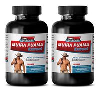 Pills for Men - Muira PUAMA - Muira puama Bulk - 2 Bottles (180 Capsules)