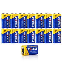 9V Smoke Detectors Battery 6F22 Mn1604 for Thermometer,15 Counts