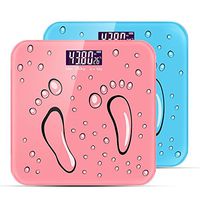 SYF Family Scales Accurate Electronic Scale Mini Female USB Charging A Liquid Crystal Display Stand 180 Days (180kg MAX) A+ (Color : Pink)