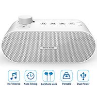 ALLYAG White Noise Machine | Portable Sleep Sound Machine for Sleeping | 26 HiFi Soothing Sounds | Timer & Memory Function | Dual power & USB Output Port | Sleep Therapy for Baby, Kid, Adult or Travel