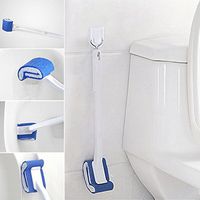 OKOKMALL US--1 pcs Toilet Brush Holder Set Home WC Cleaning Bathroom Accessories