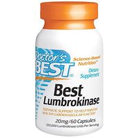 Best Lumbrokinase, 60 VCaps (Pack of 2)