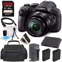 Panasonic Lumix DMC-FZ300 Digital Camera + 64GB Green's Camera Bundle 3