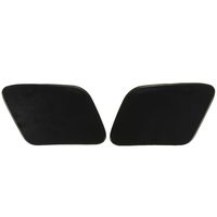 Funnytoday365 Headlight Washer Cap Cover Left Right For Audi A4 B6 For Quattro 2002-2005 For Bumper 8X6.8X3.2Cm