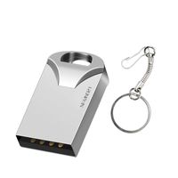 FAgdsyigao 4/8/16/32/64GB Metal Mini Waterproof U Disk, USB 3.0 Flash Drive Memory Stick for PC Computer Silver 32GB