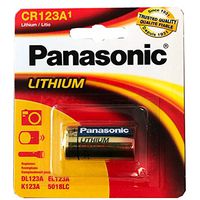 Panasonic 3V CR-123 2/3A Photo Lithium Battery Replace 123, 123A, 123-SANYO, 5018LC, 6205, BR2/3A, CR123, CR123-2, CR123-A, CR123A, CR123A-2, CR123R, CR-123, CR17335, CR17345, DL123, DL123A