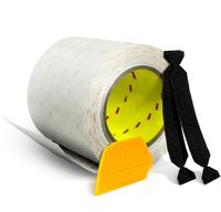 VViViD 3M Clear Paint Protection Vinyl Film 6 Inch Wide Choose Your Size Including Tools (6 Inch x 72 Inch)