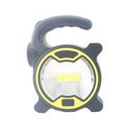 Vickyleb Tactical Flashlight,COB LED Bright Military Flashlight Tent Lantern Light For Outdoor Garden Work Camping Hiking Bivouac (Yellow)