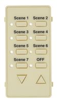 Leviton DCKS7-A Color Change Kits for Mural Scene Controller with Text, Almond