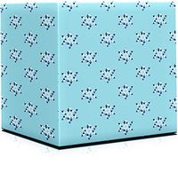 Happy Hanukkah Gift Wrap Chanuka - Star of David Design 17.5IN. X 144 in. Each (Pack of 2 Rolls)