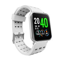 Beaulyn Fitness Tracker Bluetooth Smart Watch with Heart Rate Monitor Call Reminder Activity Trackers Waterproof Step Calorie Counter Pedometer Band for iOS Android Phone Men Women... (Snow White)