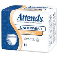 Attends APV40 Protective Underwear, Regular Absorbency, 58"-68", X-Large (Pack of 56)
