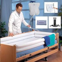 Inflatable Shower Bathtub System - Medical Bath Basin Kit for Disabled Elderly Bedridden Pregnancy, Adult in Bed Assistive Aid with with Water Bag