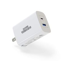 61w 2-Port USB C Charger, KSW KINGDO PD 3.0 Type C Wall Charger, Compatible with Dell XPS, Mac Book Pro/Air, iPad Pro 2018 iPhone 11/11 Pro / 11 Pro Max and More (White)