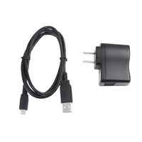 NiceTQ Home Wall AC Power Charger + USB Data Charging Cable for ZoeeTree S1 Wireless Bluetooth Speaker, Outdoor Portable Stereo Speaker