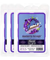 3 Packs of Beamer Candle Co. Smoke Killer Collection Wax Drops, 6-Count Pack - Blueberry High Pie Scent + Beamer Smoke Sticker