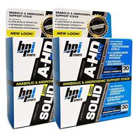 BPI Sports A-HD Elite/Solid Combo 60 Count [2 Pack]