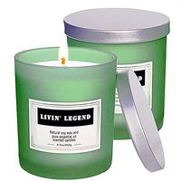 Jasmine Scented Candle-Jasmine Essential Oil And Organic Soy Wax Candles,Long Lasting and Highly Scented for Stress Relief,Meditation,Spa