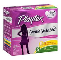 Playtex Gntl Glide Deodorant Multipack 36 Ct, Pack of 3
