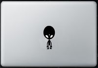 Alien - Sticker Decal MacBook, Air, Pro All Models.