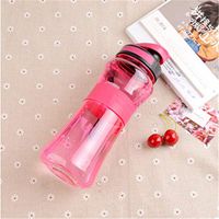 Fiesta BXLYY Strap Covered Sports Water Bottle Plastic 500ml Water Pump for a Bottle Christmas Decorations for Home Sports Shaker. 0z: 501-600ml, Light Green