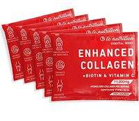 Collagen Peptides Powder (Type I & III) | Hydrolyzed Multi Collagen Protein Powder for Women w/Vitamin C + Biotin for Hair Growth, Skin, Nails, Recovery | Paleo & Keto Supplement, Unflavored (5 SRV)