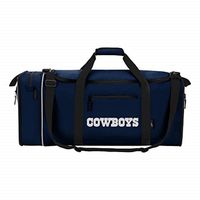 Officially Licensed NFL Dallas Cowboys "Steal" Duffel Bag, Blue, 28" x 11" x 12"
