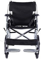 LHBNH Comfortable Wheelchair Lightweight Folding Wheelchair Driving Medical, Aluminum Telescopic Rod Pole Four Legs Elderly Cane Walker Hemiplegia