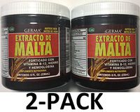 Germa Malt Extract with Vitamins Reinforced with B-12, 8 oz. 2-Pack