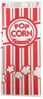 URPARTY Paper Popcorn Bags, 2 oz, Red & White, 50 Piece