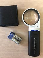 5X  LED illuminated hand held magnifier