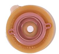 Assura Non-Convex Skin Barrier Flange With Belt Loops 1 in. Stoma/Green