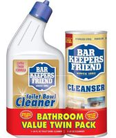 Bar Keeper's Friend Toilet Bowl Cleaner 24 oz & Powdered Cleanser 21 oz