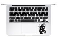Iron Man Power Trackpad Keyboard Decal Apple Macbook Trackpad Keyboard Vinyl Decal Sticker Apple Mac Air Pro Laptop Sticker