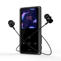 16GB MP3 Player with Bluetooth, Portable Lossless Audio Player Support FM Radio/Recorder, Metal Shell Touch Button Expandable Up to 128GB