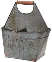 Metal Farmers Market Bucket