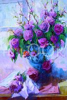 Hi-Look Microfiber Cleaning Cloth - Peonoes an Forsythia