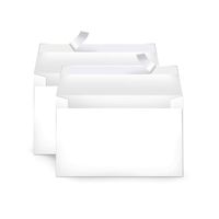 AmazonBasics A9 Blank Invitation Envelopes with Peel & Seal, White, 100-Pack (5-3/4 x 8-3/4 inches) - AMZA22