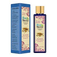 Blue Nectar Ayurvedic Balalakshadi Jasmine Vitamin D Massage Oil, 100ml