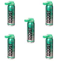 Boost Oxygen Menthol Eucalyptus Portable Oxygen Pocket Size (5 Pack)
