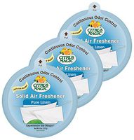 Citrus Magic Solid Air Freshener Pure Linen, Pack of 3, 8-Ounces Each