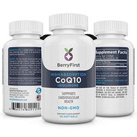 BerryFirst High Absorption CoQ10 Ubiquinol 120 mg